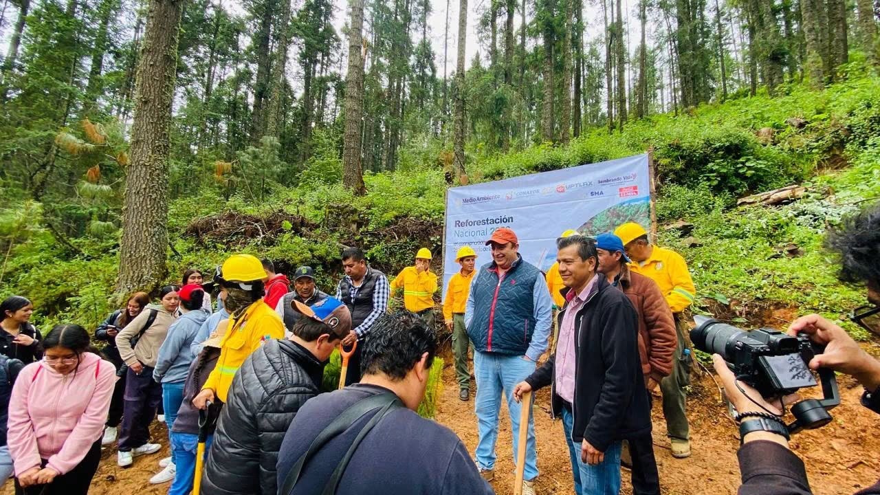 Emiliano Zapata se sumó a la Reforestación Nacional 2026 para fortalecer el cuidado del medio ambiente